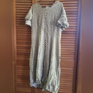 Fashion Bug Green Floral Top